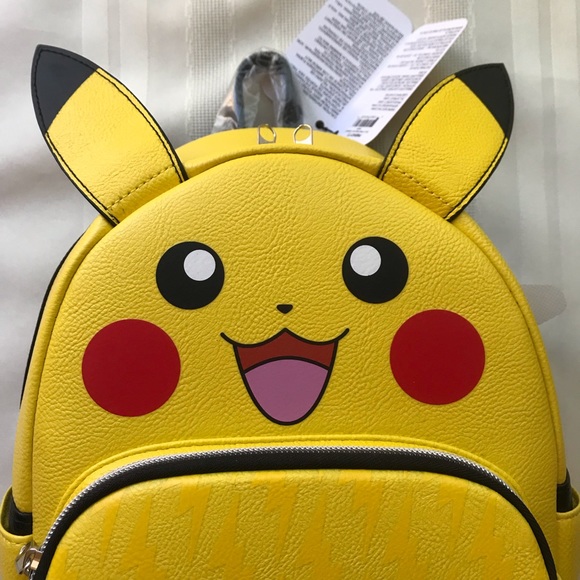 Pokemon Pikachu Backpack Loungefly NWT - Picture 3 of 12